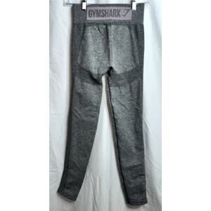 Gymshark Seamless Leggings Womens Sz XS Gray Pink Butt Enhancing Active Legging